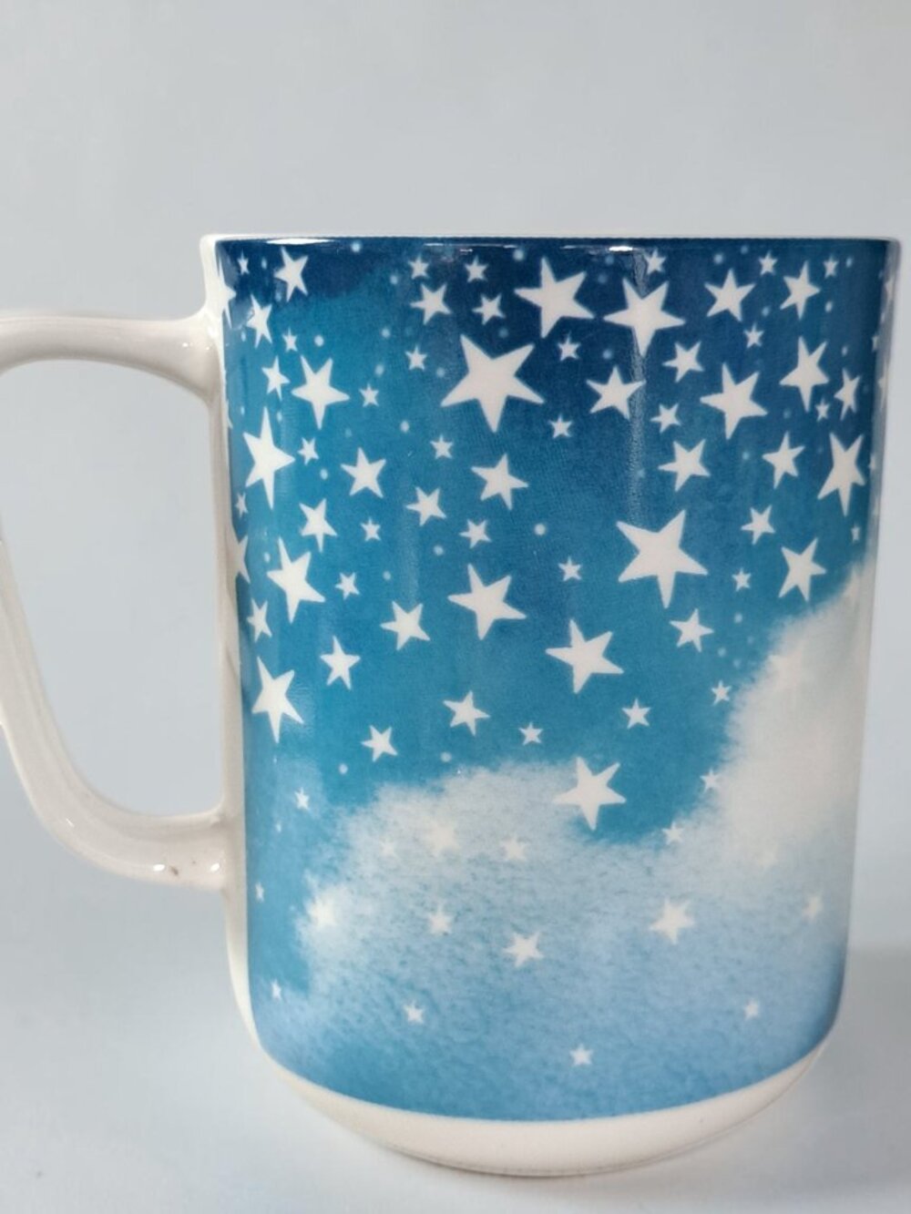 Portobello by Design Stars graduated blue Bone China Mug Cup - Picture 3 of 11